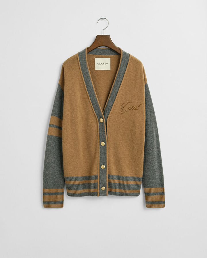 GANT Gant Varsity V-Neck Cardigan/Pulover 4805422