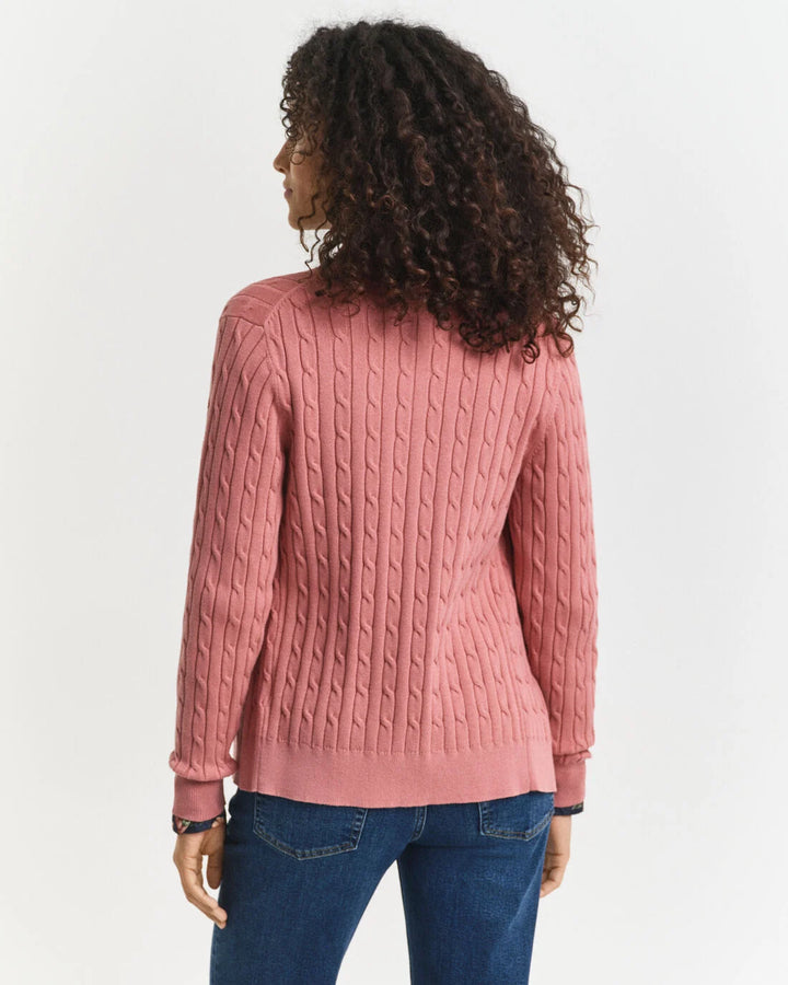 GANT Stretch Cotton Cable Cardigan/Pulover 4800103