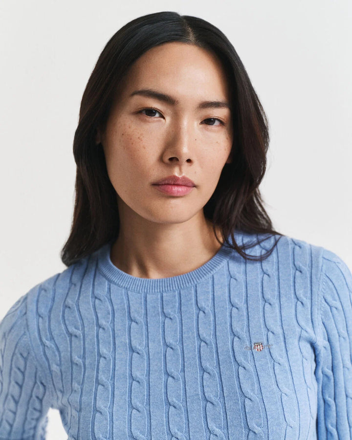 GANT Stretch Cotton Cable C-Neck/Pulover 4800100