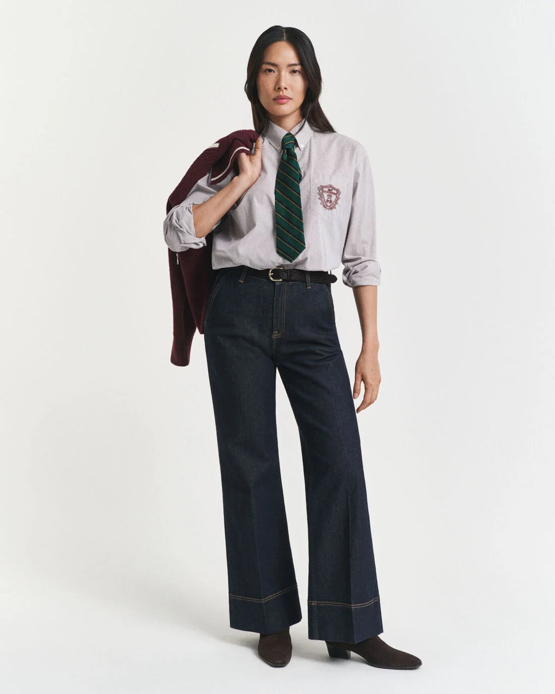 GANT Wide Flare Stretch Tailored Jeans/Traperice 4100258