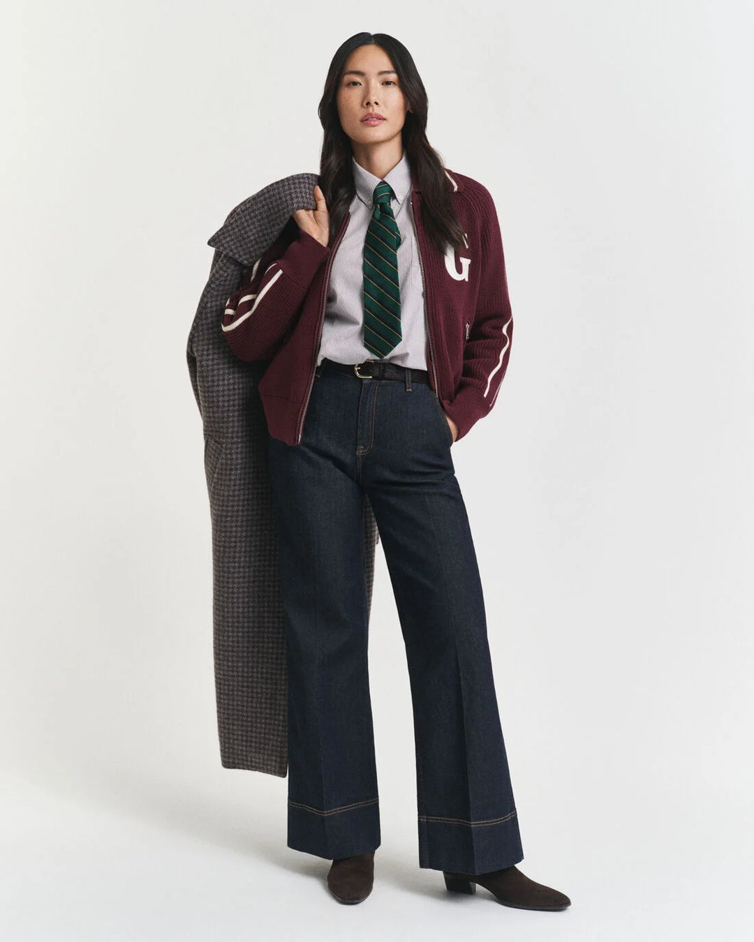 GANT Wide Flare Stretch Tailored Jeans/Traperice 4100258