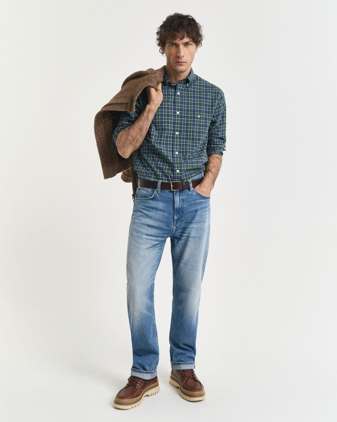 GANT Reg Classic Poplin Check/Košulja 3250213