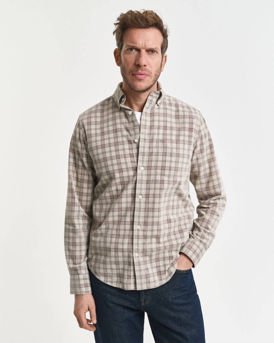 GANT Reg Corduroy Check Shirt/Košulja 3250231- nema boje 360