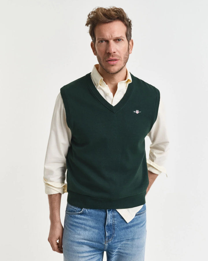 GANT Classic Cotton Vest/Pulover 8030570