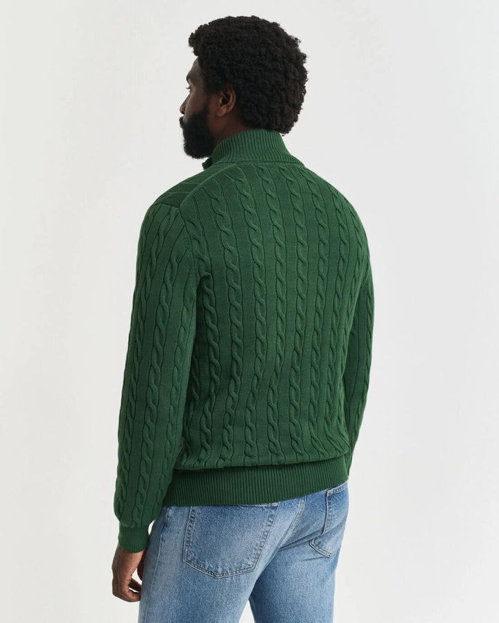 GANT Cotton Cable Half Zip/Pulover 8050603