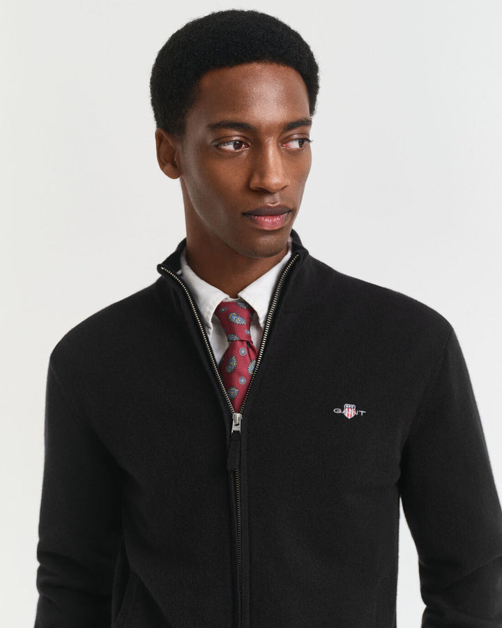 GANT Superfine Lambswool Zip Cardigan/Pulover 87214