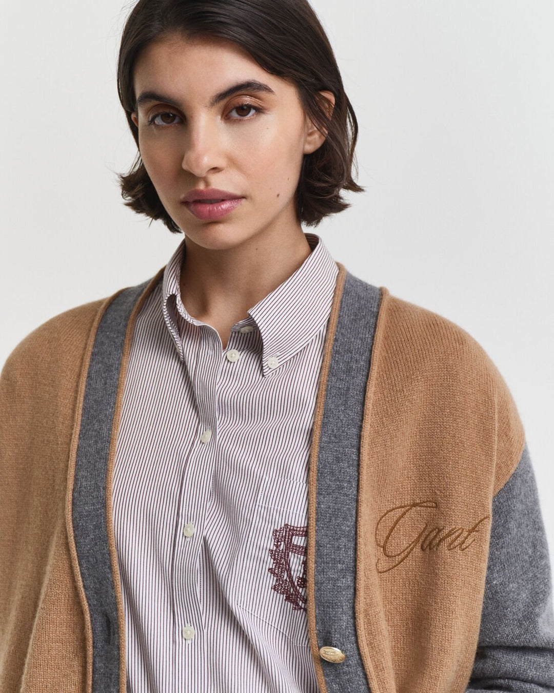 GANT Gant Varsity V-Neck Cardigan/Pulover 4805422