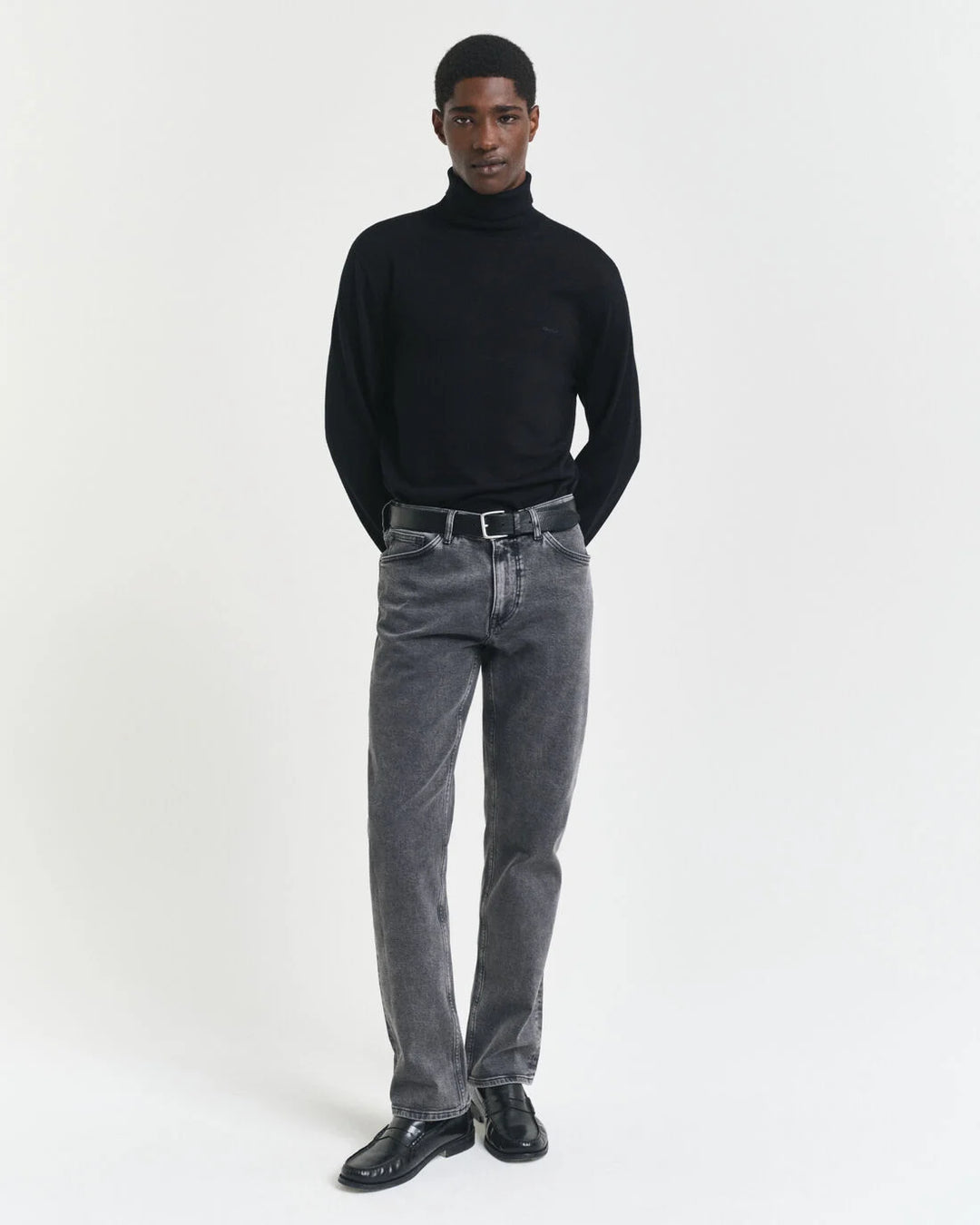 GANT Regular Gant Black Wash Jeans/Traperice 1000250