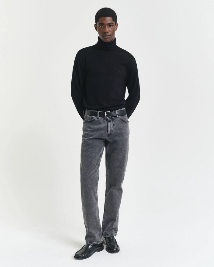 GANT Regular Gant Black Wash Jeans/Traperice 1000250