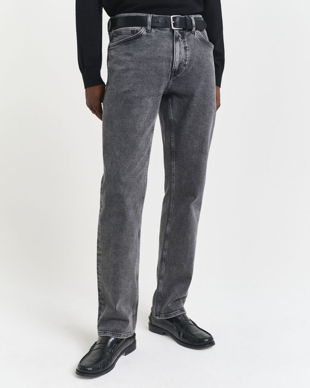 GANT Regular Gant Black Wash Jeans/Traperice 1000250