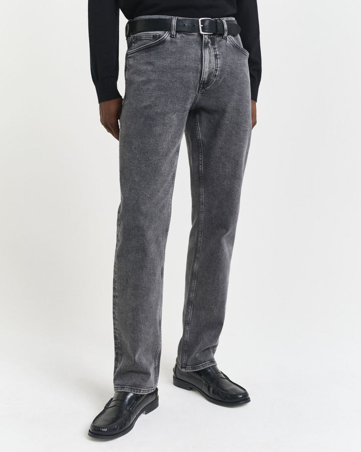 GANT Regular Gant Black Wash Jeans/Traperice 1000250