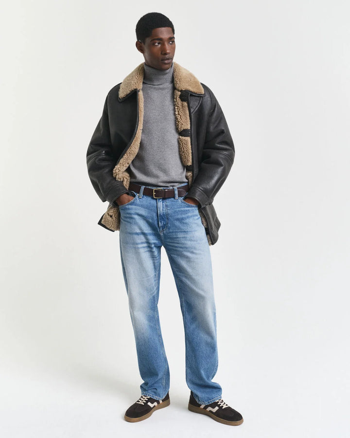 GANT Classic Cotton Rollerneck/Pulover 8030563