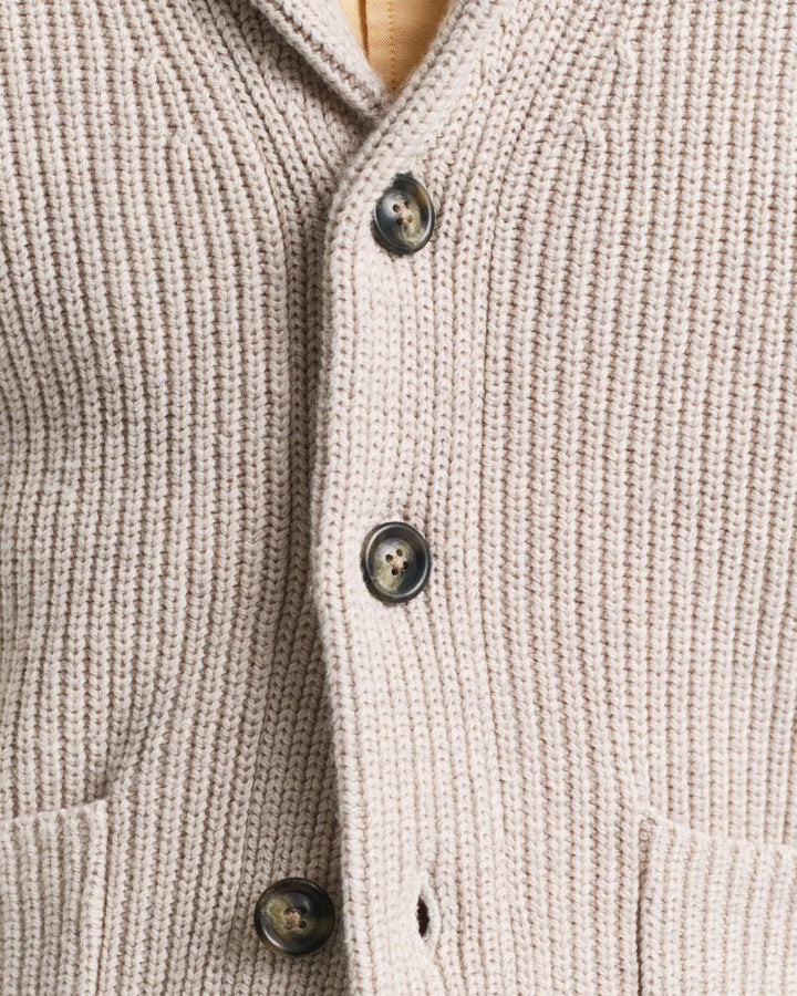 GANT Wool Blend Shawl Collar Cardigan/Pulover 8050255