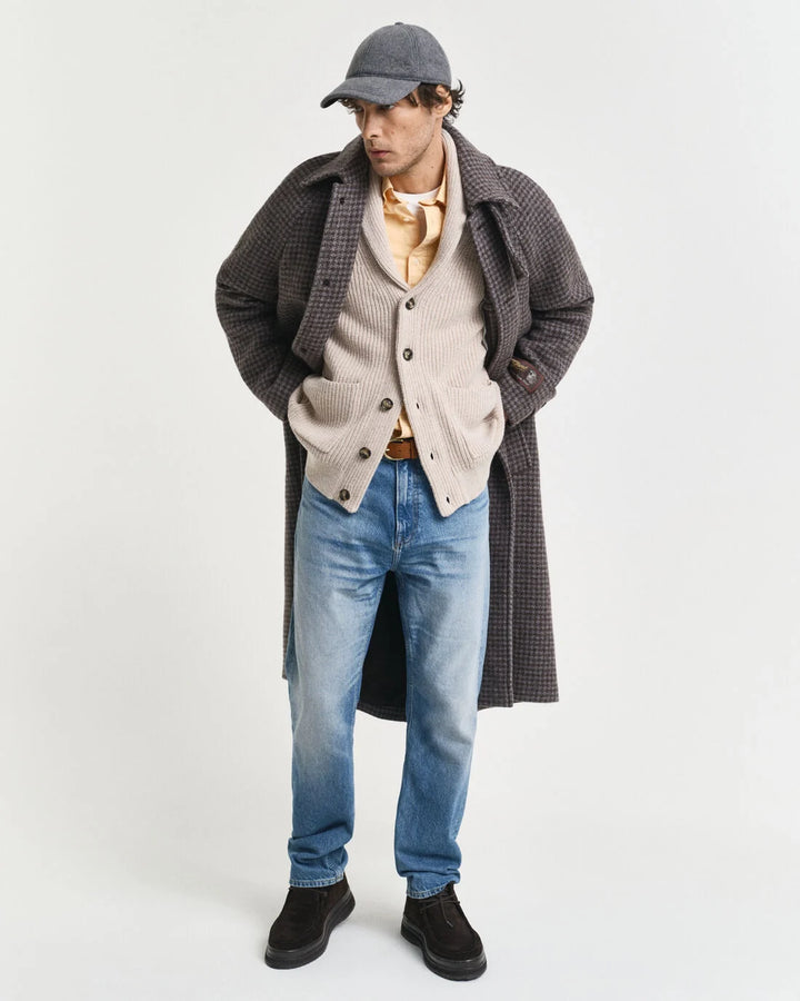 GANT Wool Blend Shawl Collar Cardigan/Pulover 8050255
