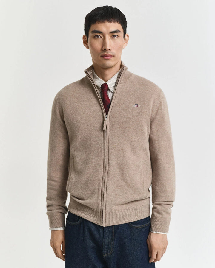 GANT Superfine Lambswool Zip Cardigan/Pulover 87214