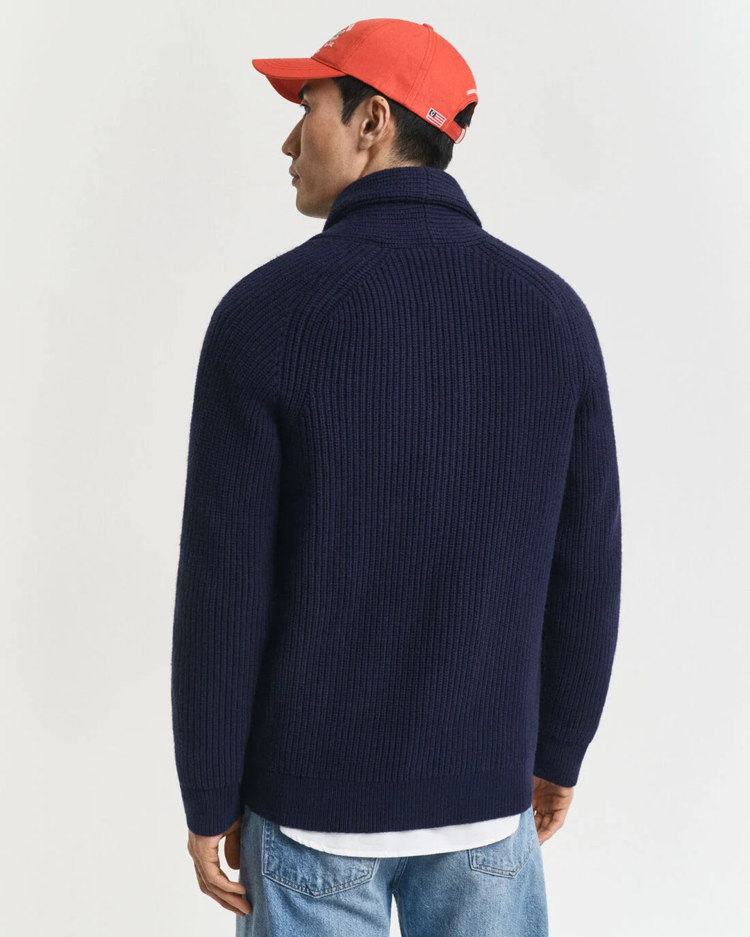 GANT Wool Blend Shawl Collar Cardigan/Pulover 8050255