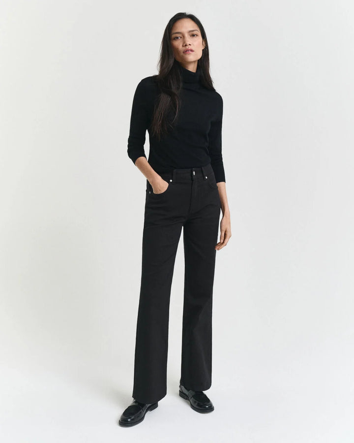 GANT Black Slim Flare Jeans/Traperice 4100238
