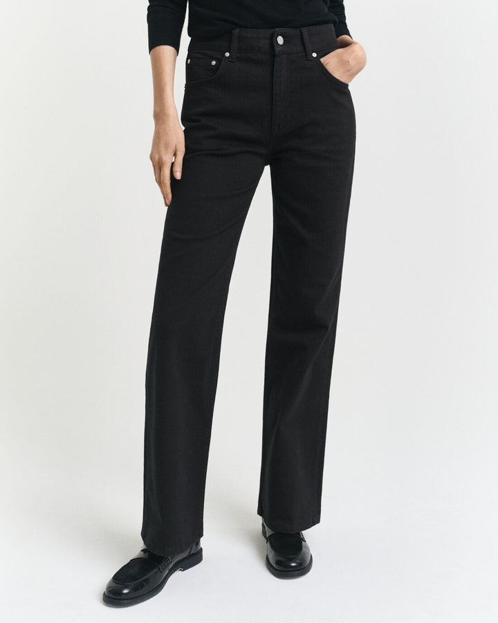 GANT Black Slim Flare Jeans/Traperice 4100238
