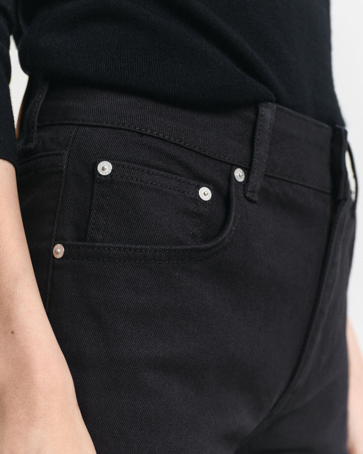 GANT Black Slim Flare Jeans/Traperice 4100238