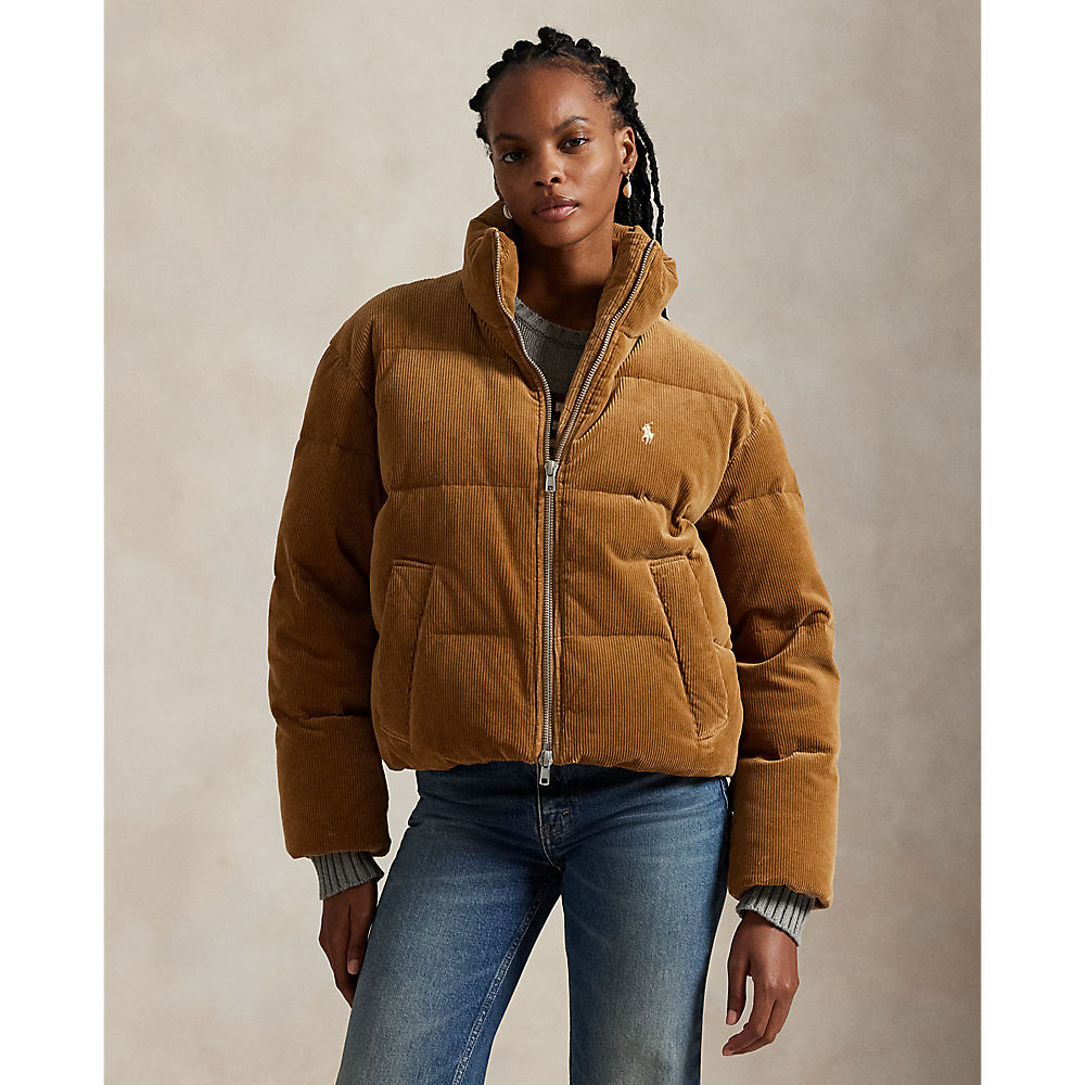 PRL Quilted Corduroy Down Jacket/Jakna 211971178002