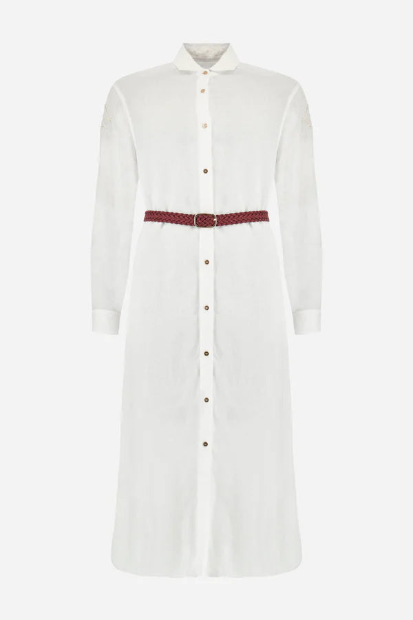 La Martina Dress L/S Viscose Linen /Haljina WAD001-TL336