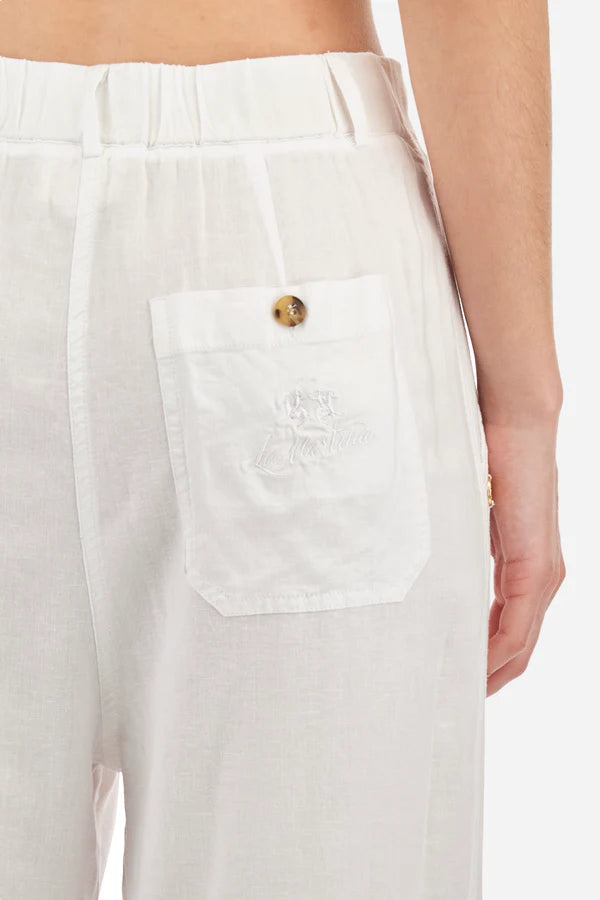 La Martina Pant Viscose Linen /Hlače WAT001-TL336