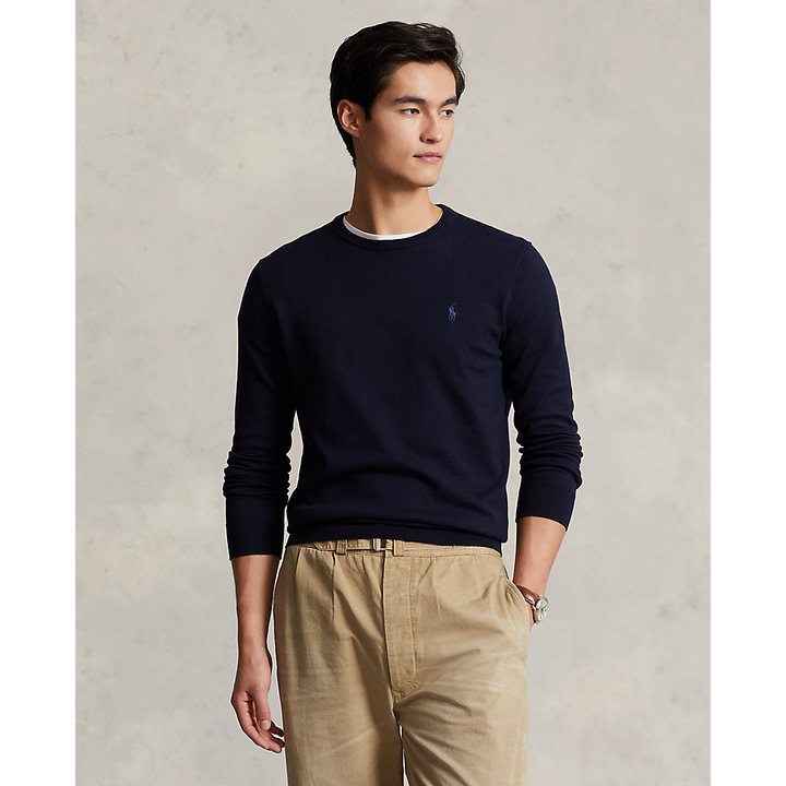 PRL Slim Fit Cotton Sweater/Pulover 710684957001