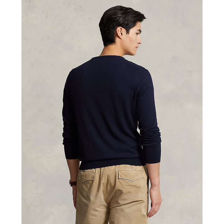 PRL Slim Fit Cotton Sweater/Pulover 710684957001