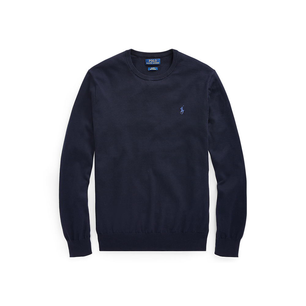 PRL Slim Fit Cotton Sweater/Pulover 710684957001