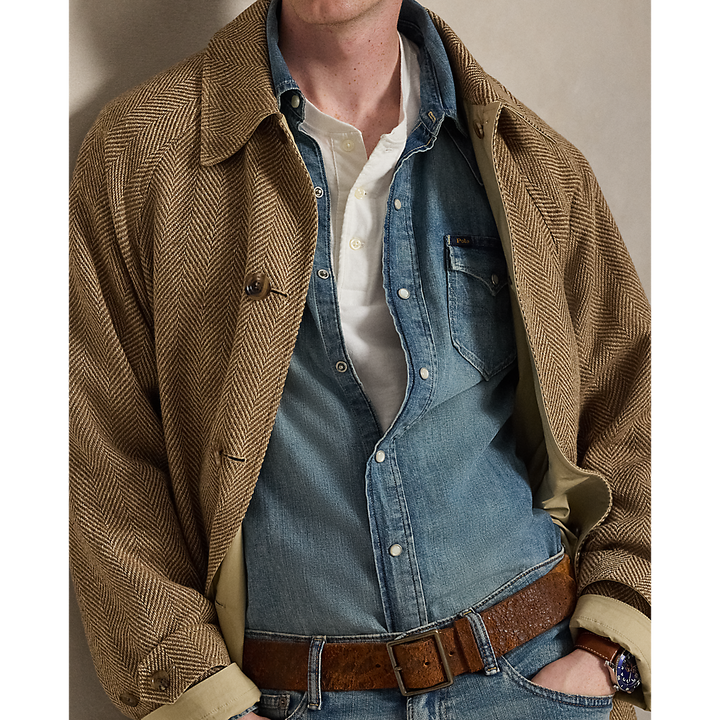 PRL Slub Denim Western Shirt/Košulja 710703936001
