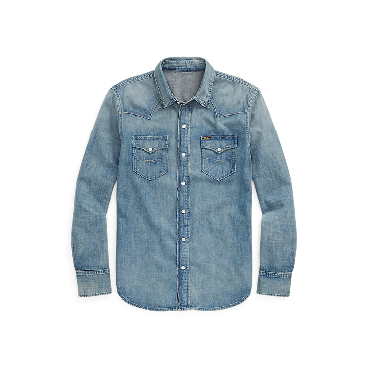 PRL Slub Denim Western Shirt/Košulja 710703936001