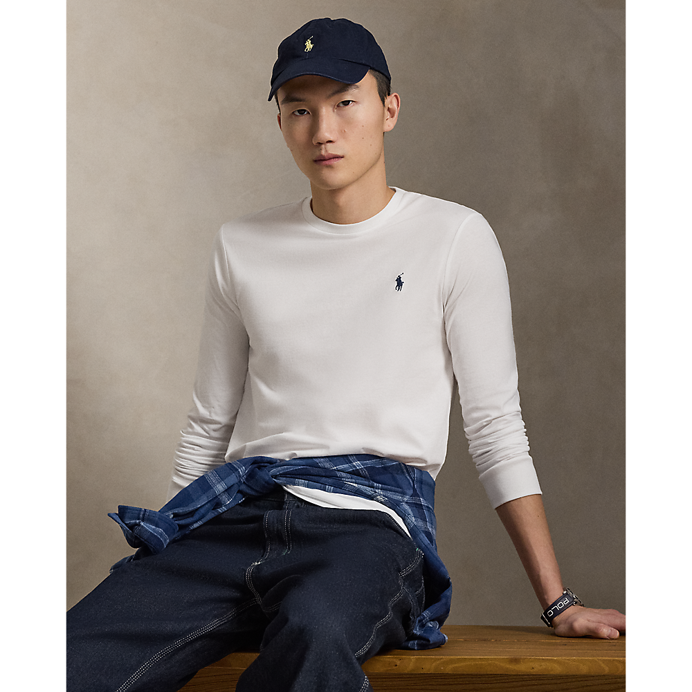 PRL Custom Slim Jersey Long-Sleeve T-Shirt/Majica 710671468004
