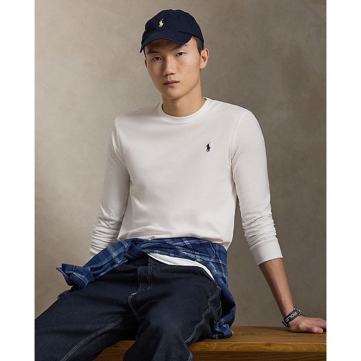 PRL Custom Slim Jersey Long-Sleeve T-Shirt/Majica 710671468004