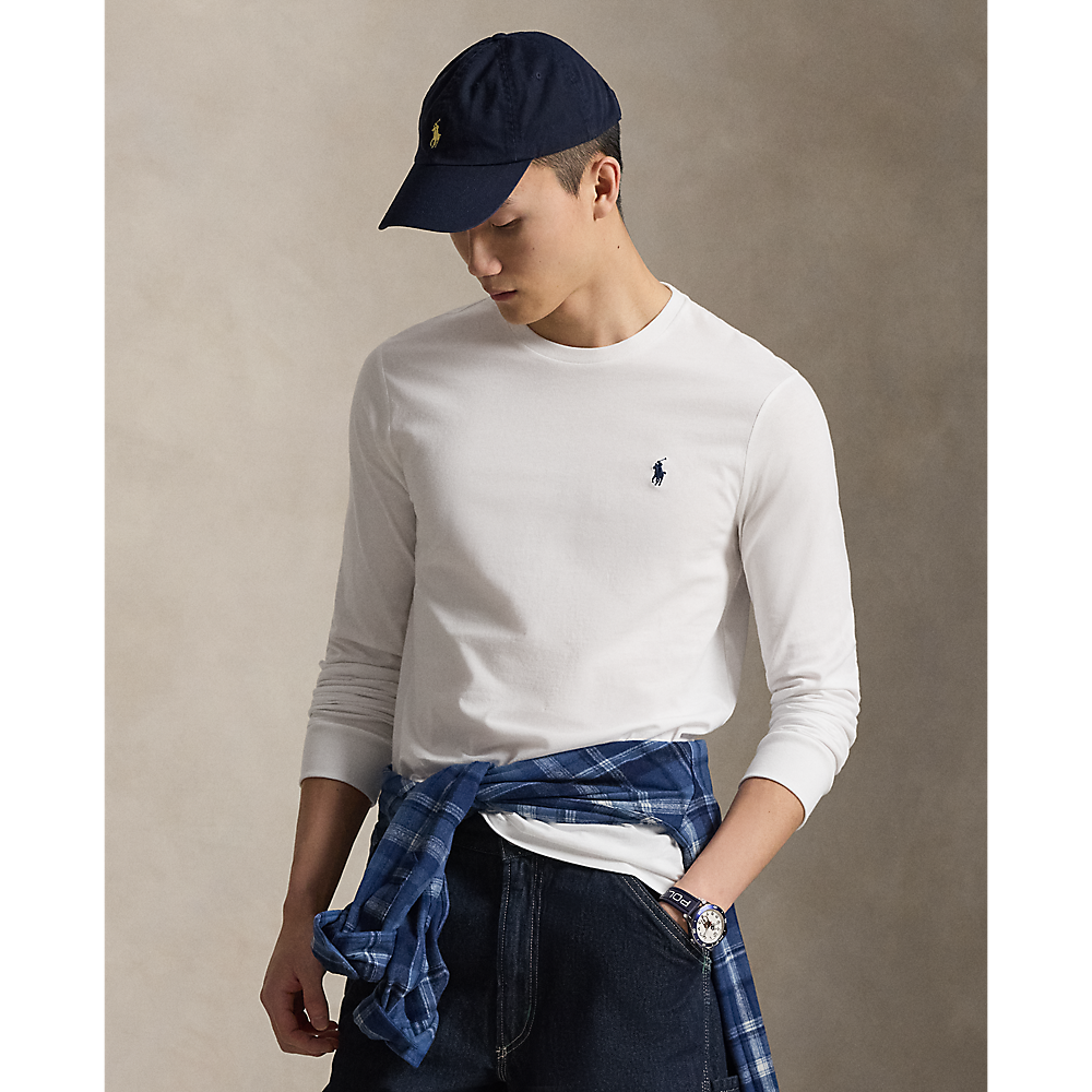 PRL Custom Slim Jersey Long-Sleeve T-Shirt/Majica 710671468004