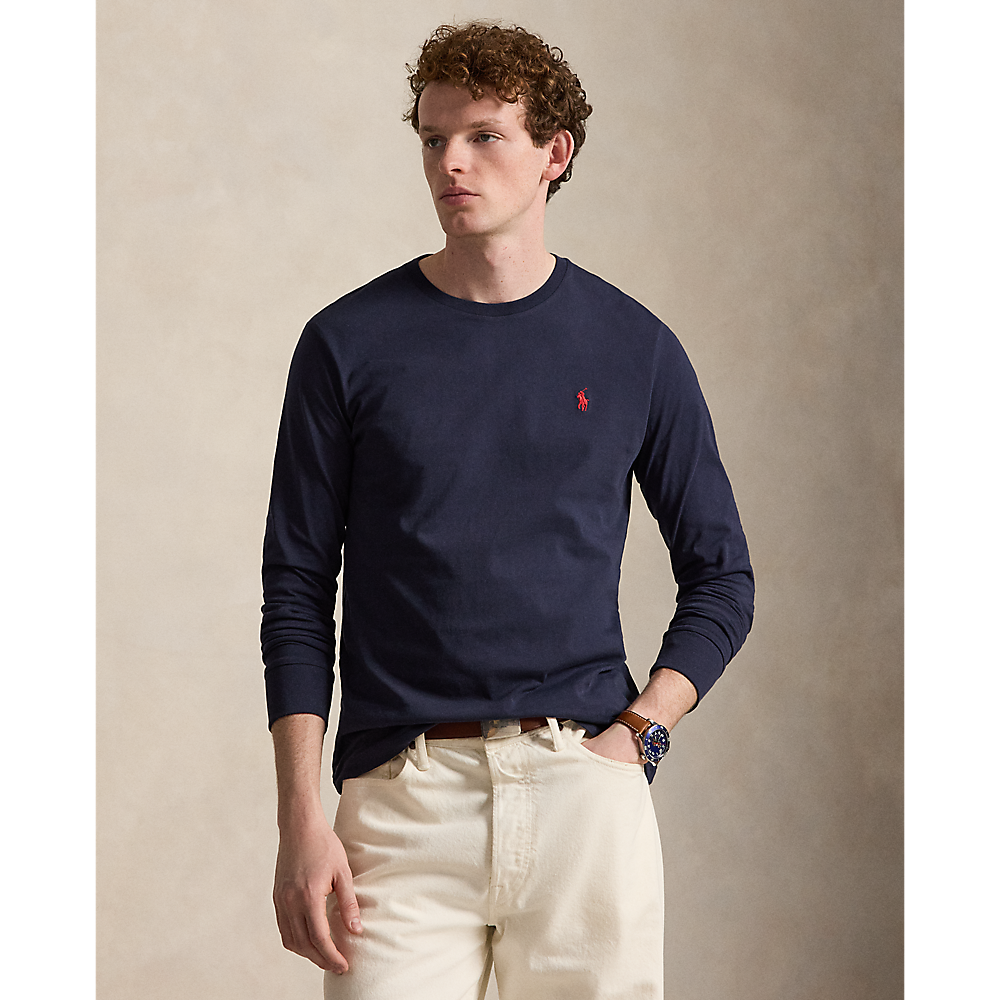 PRL Custom Slim Jersey Long-Sleeve T-Shirt/Majica 710671468024