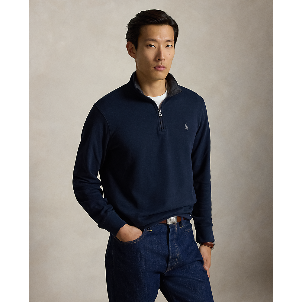PRL Luxury Jersey Quarter-Zip Pullover/Pulover 710812963003