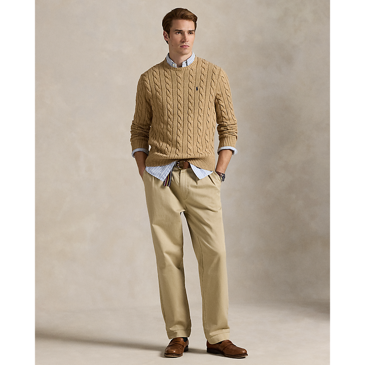 PRL Cable-Knit Cotton Sweater/Pulover 710775885014