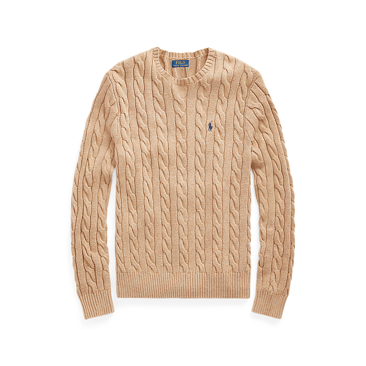 PRL Cable-Knit Cotton Sweater/Pulover 710775885014