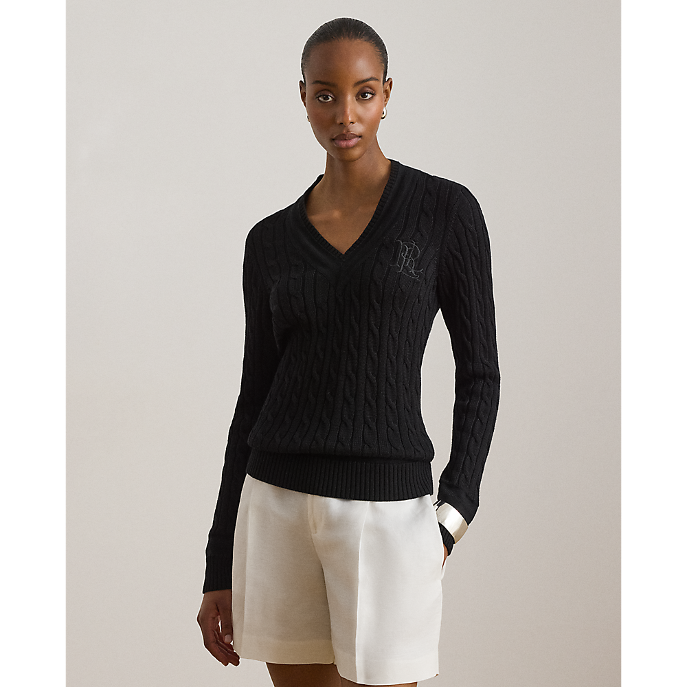 LRL Cable-Knit Cricket Sweater/Pulover 200888795004