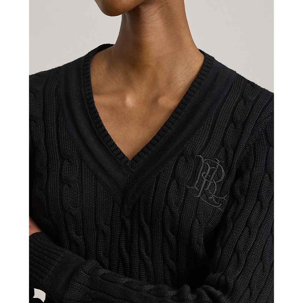 LRL Cable-Knit Cricket Sweater/Pulover 200888795004