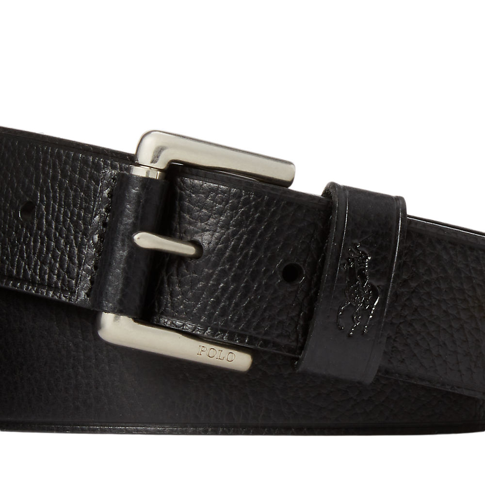 PRL Signature Pony Leather Belt/Remen 405898669001