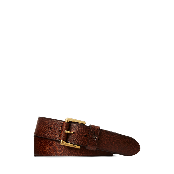 PRL Signature Pony Leather Belt/Remen 405898669002
