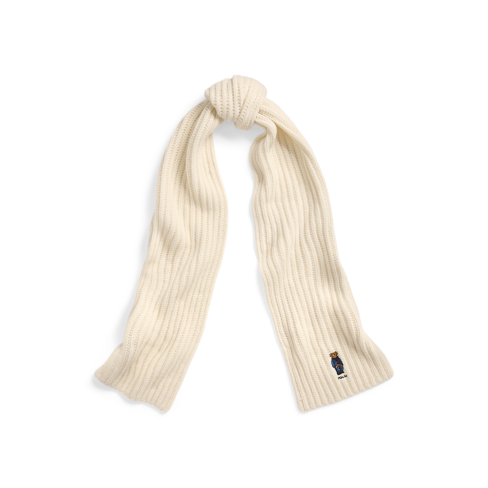 PRL Polo Bear Rib-Knit Scarf/Šal 455931877001