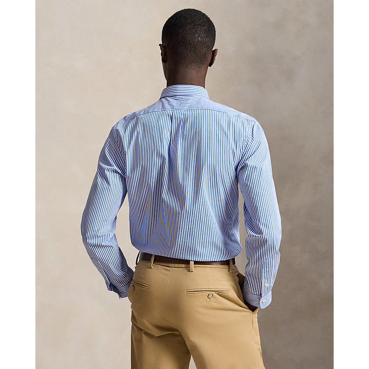 PRL Slim Fit Striped Stretch Poplin Shirt/Košulja 710929344001
