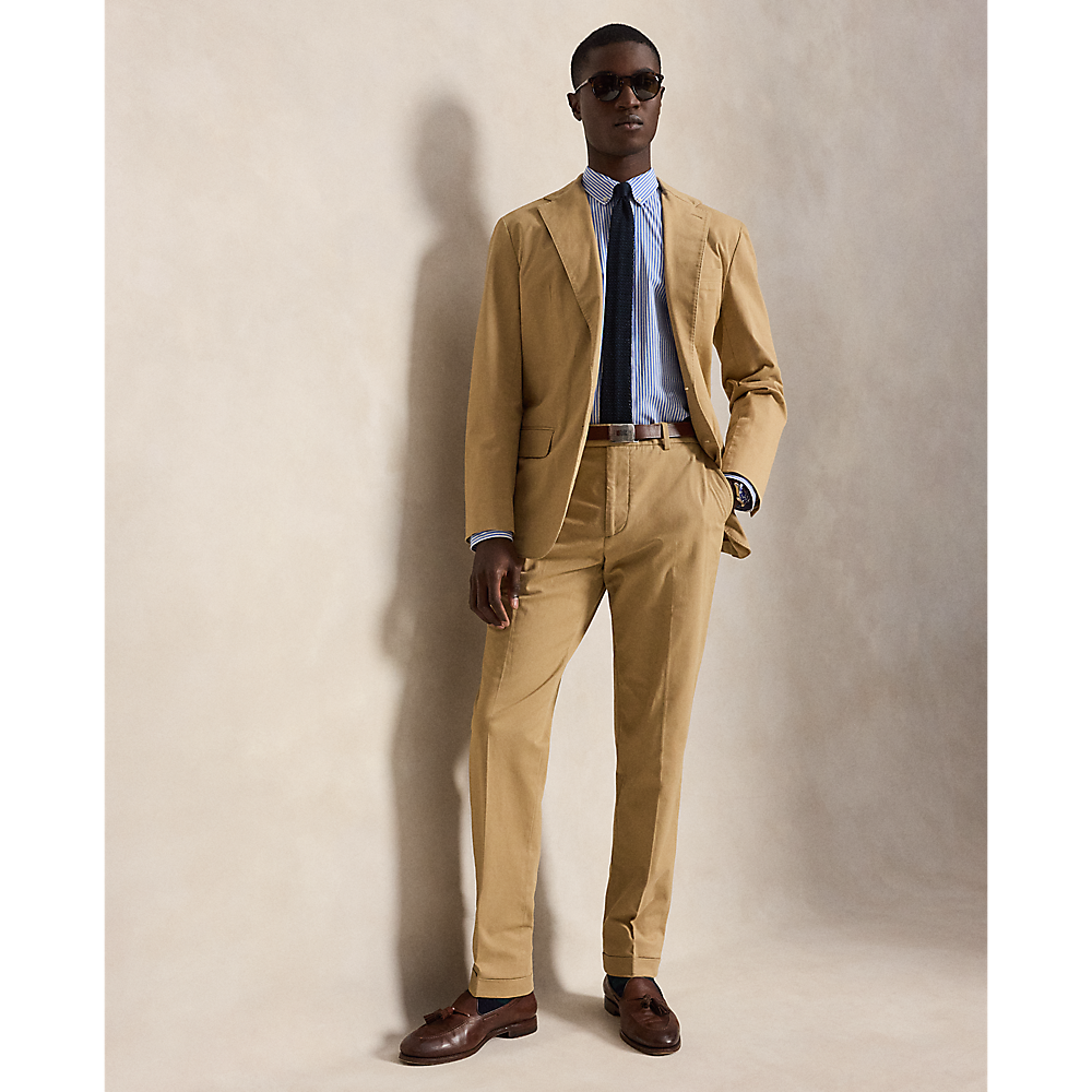 PRL Slim Fit Striped Stretch Poplin Shirt/Košulja 710929344001