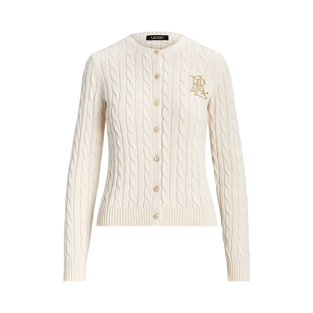 LRL Cable-Knit Cotton Cardigan/Pulover 200932225001