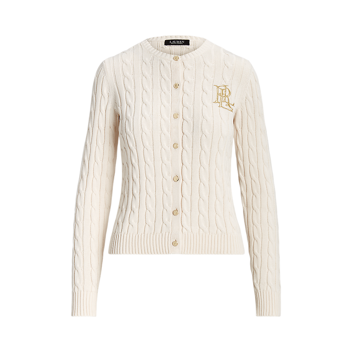 LRL Cable-Knit Cotton Cardigan/Pulover 200932225001