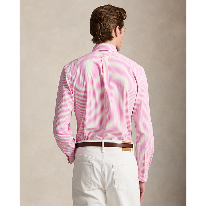 PRL Custom Fit Striped Stretch Poplin Shirt/Košulja 710929346002