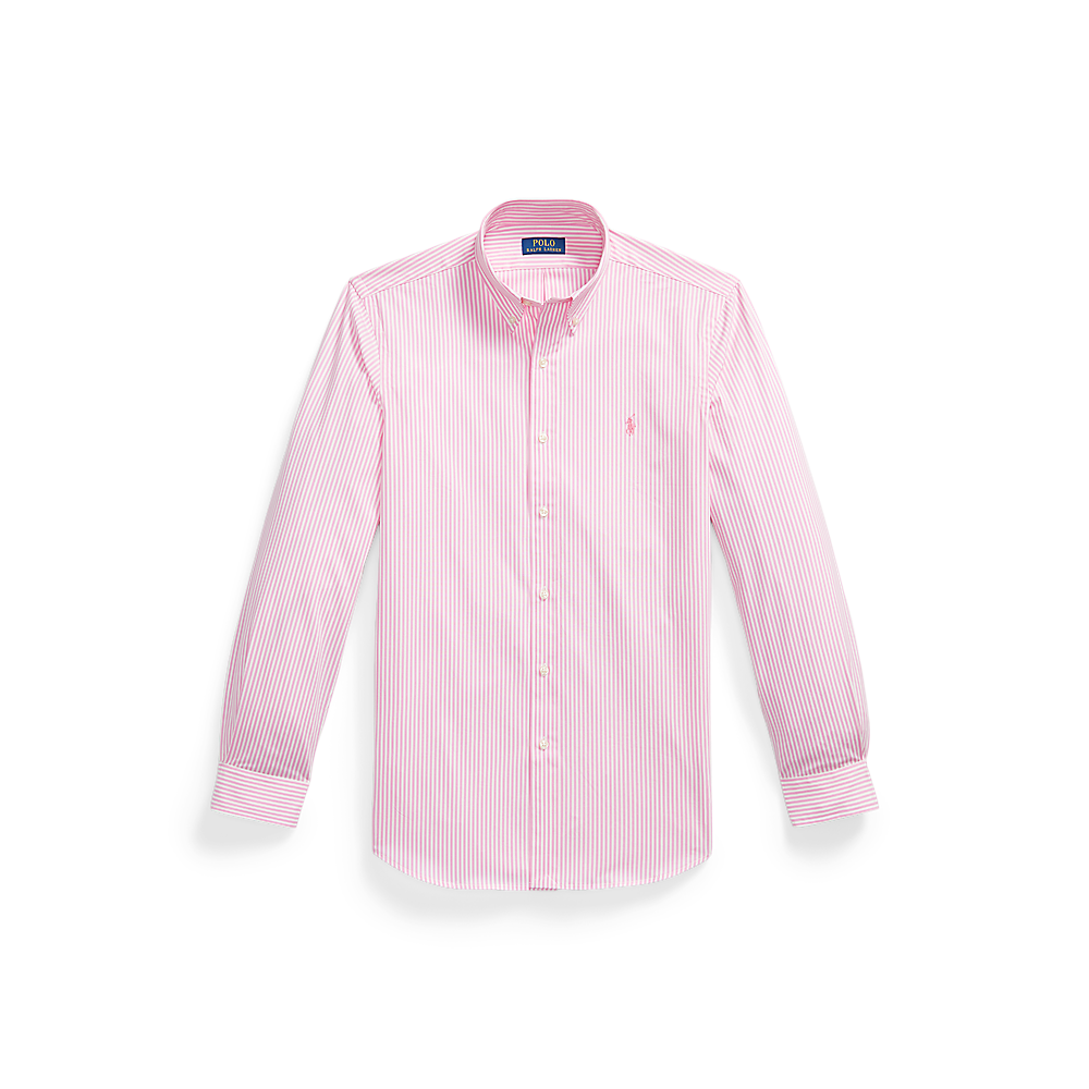 PRL Custom Fit Striped Stretch Poplin Shirt/Košulja 710929346002