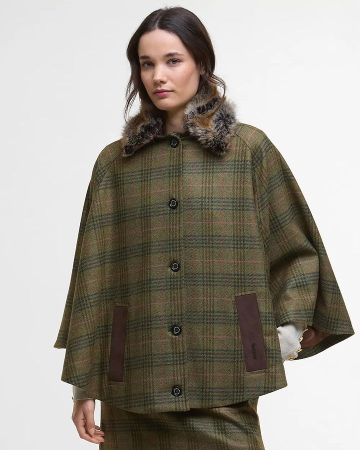 Barbour Flax Lily Cape/Pončo LWO0253
